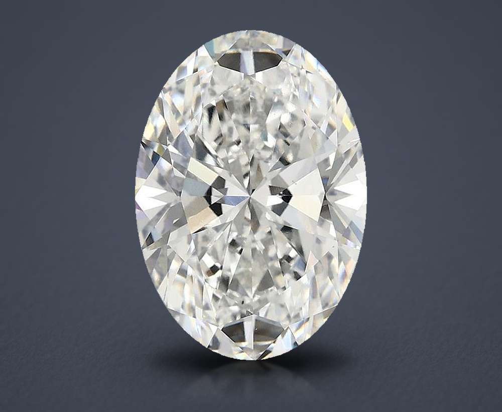 3.79 Carat Oval Lab Diamond