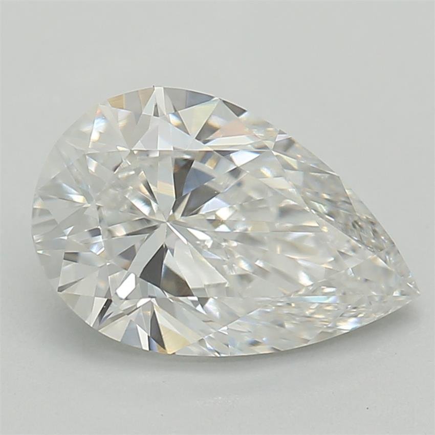 1.02ct E VS1 Rare Carat Ideal Cut Pear Lab Grown Diamond