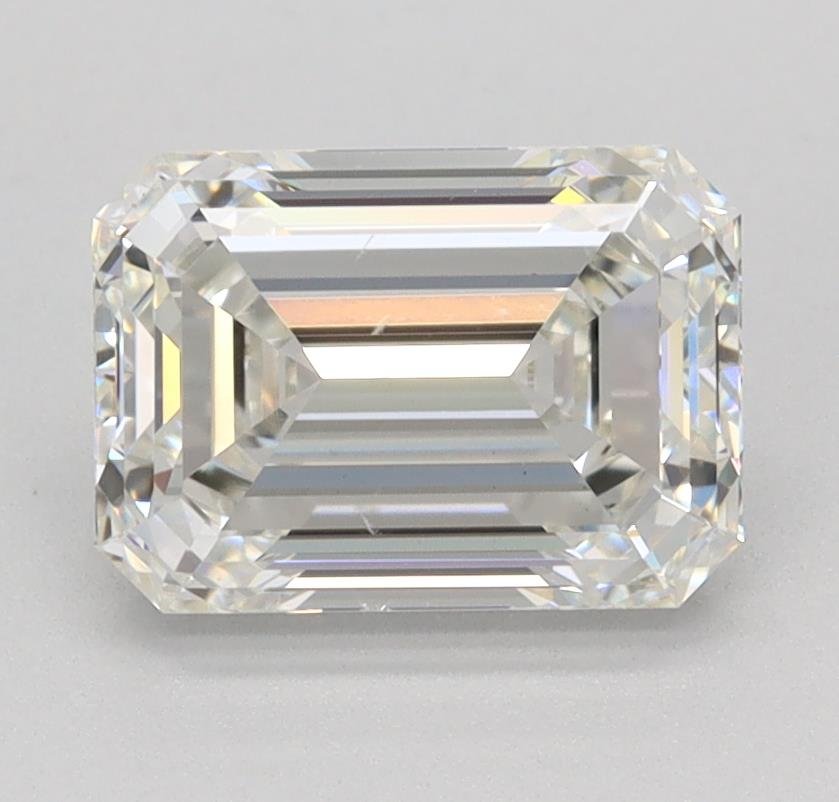 1.51ct H VS2 Rare Carat Ideal Cut Emerald Lab Grown Diamond