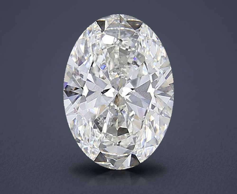 11.03 Carat Oval Lab Diamond