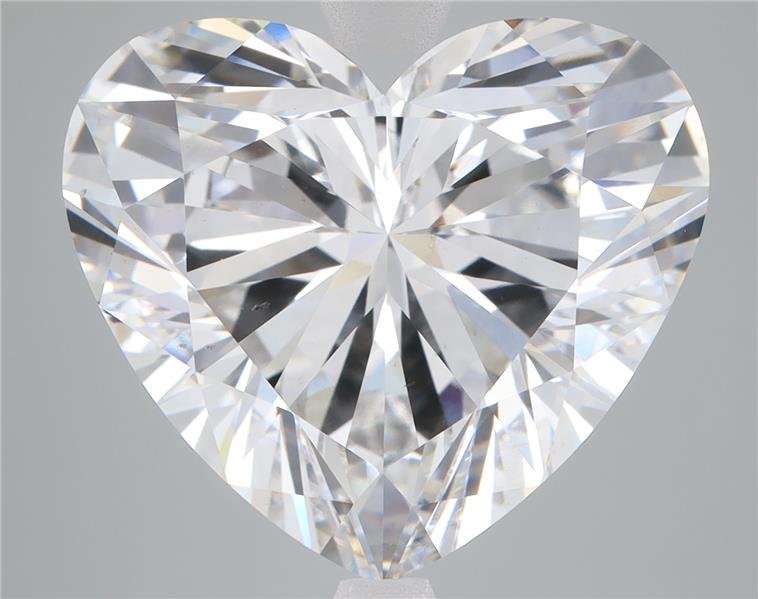 10.69ct E VS2 Rare Carat Ideal Cut Heart Lab Grown Diamond