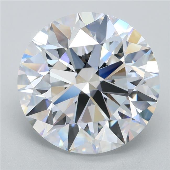 5.47ct D VS2 Excellent Cut Round Lab Grown Diamond