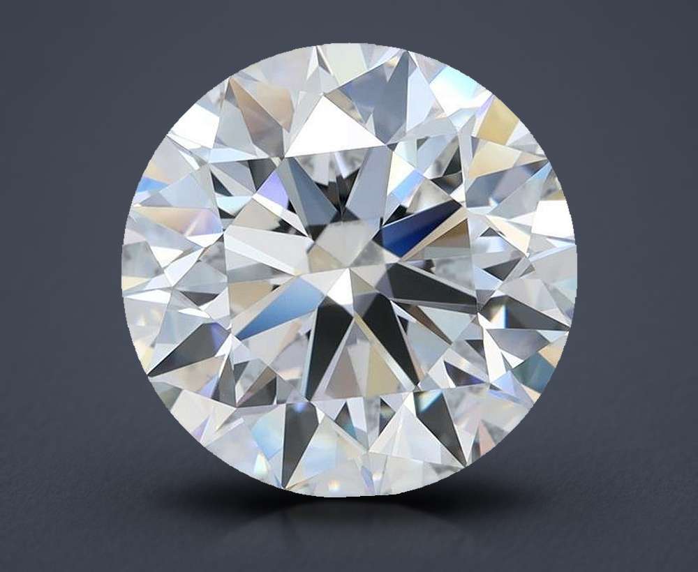 5.47 Carat Round Lab Diamond