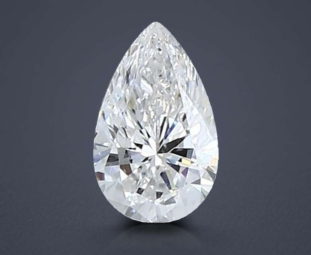 0.47 Carat Pear Lab Diamond