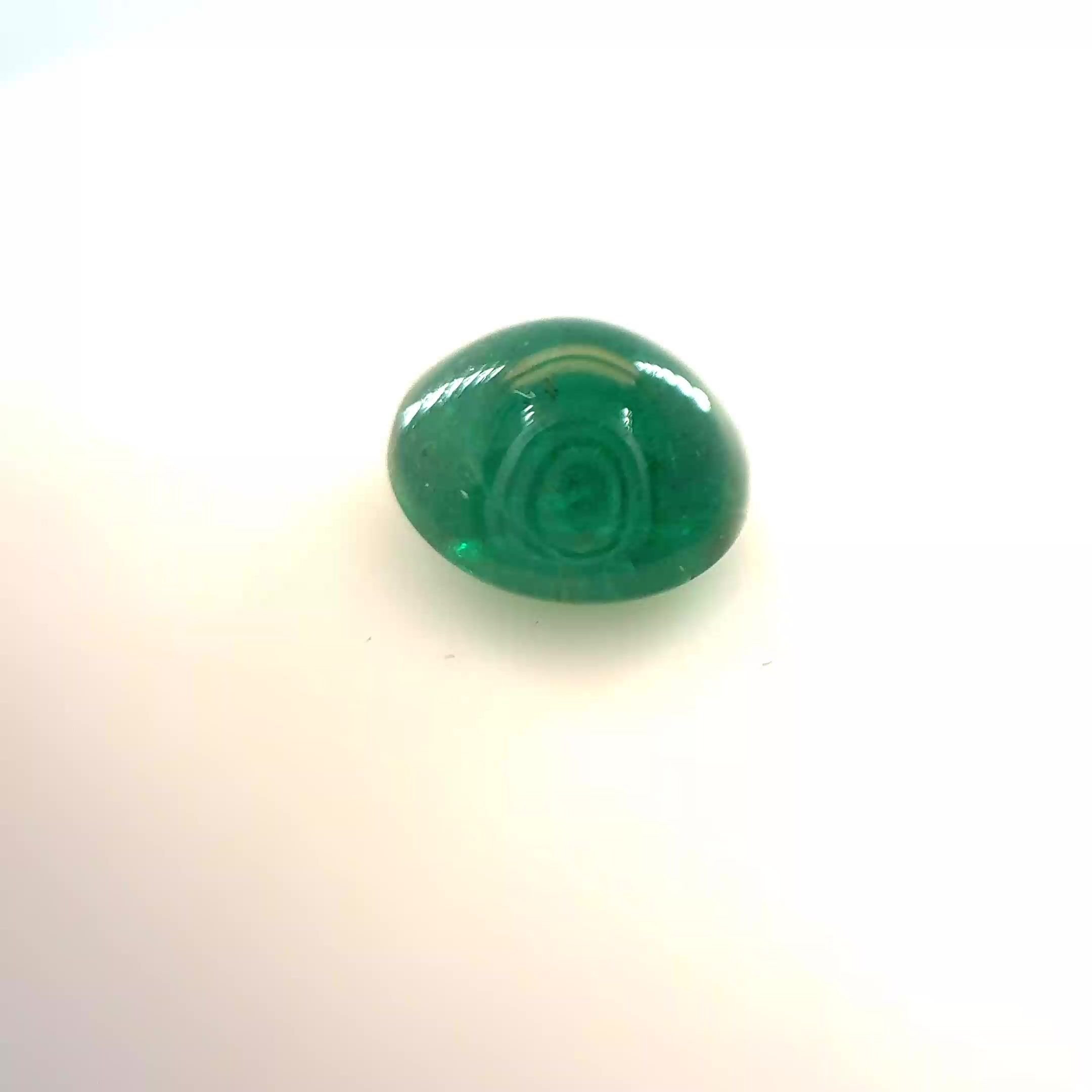 1.75 Carat Green Round Emerald
