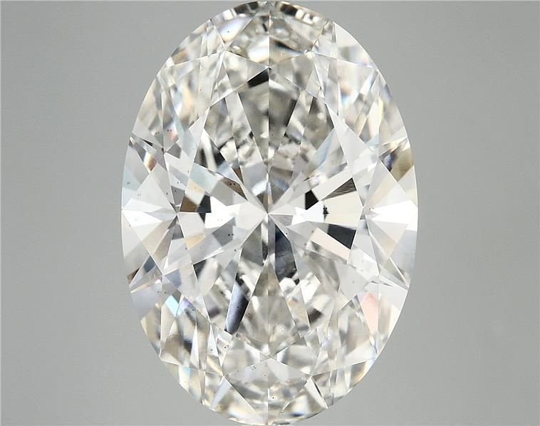 10.67ct H VS2 Rare Carat Ideal Cut Oval Lab Grown Diamond