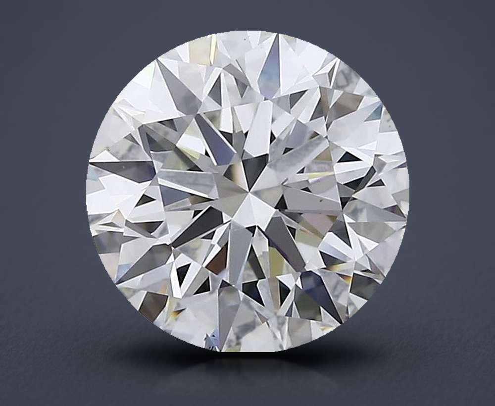 4.02 Carat Round Lab Diamond