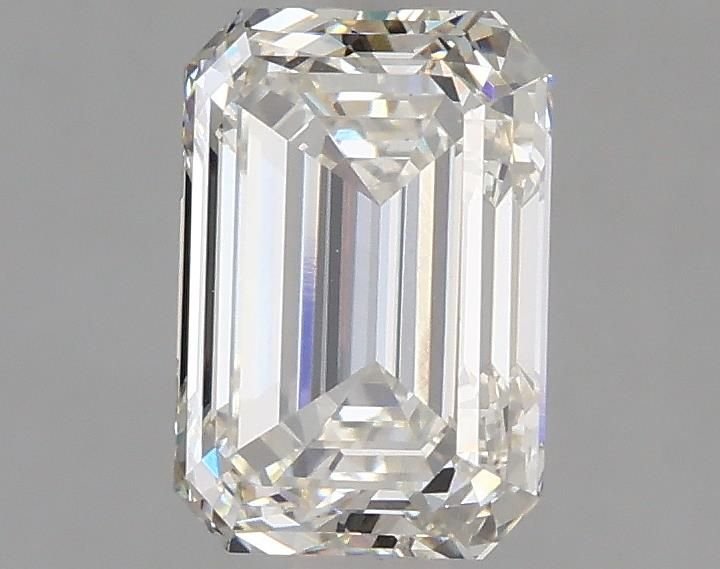 1.89ct I VVS2 Excellent Cut Emerald Lab Grown Diamond