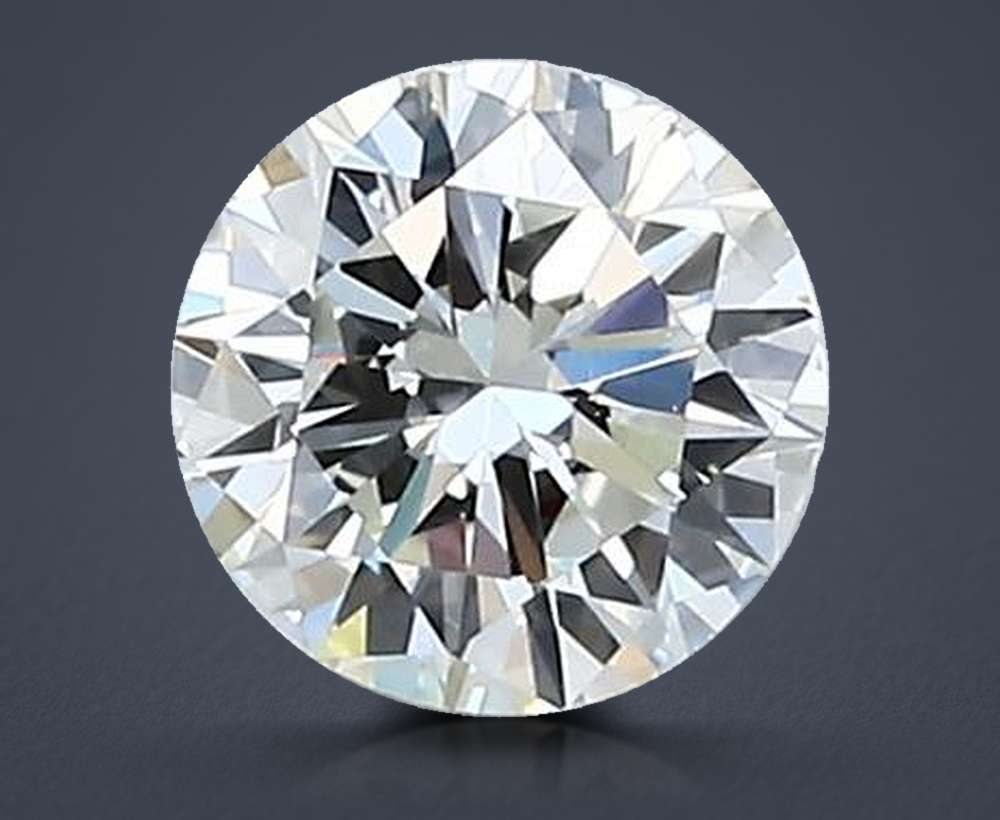 0.44 Carat Round Natural Diamond