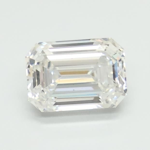 1.05ct D VS2 Rare Carat Ideal Cut Emerald Lab Grown Diamond