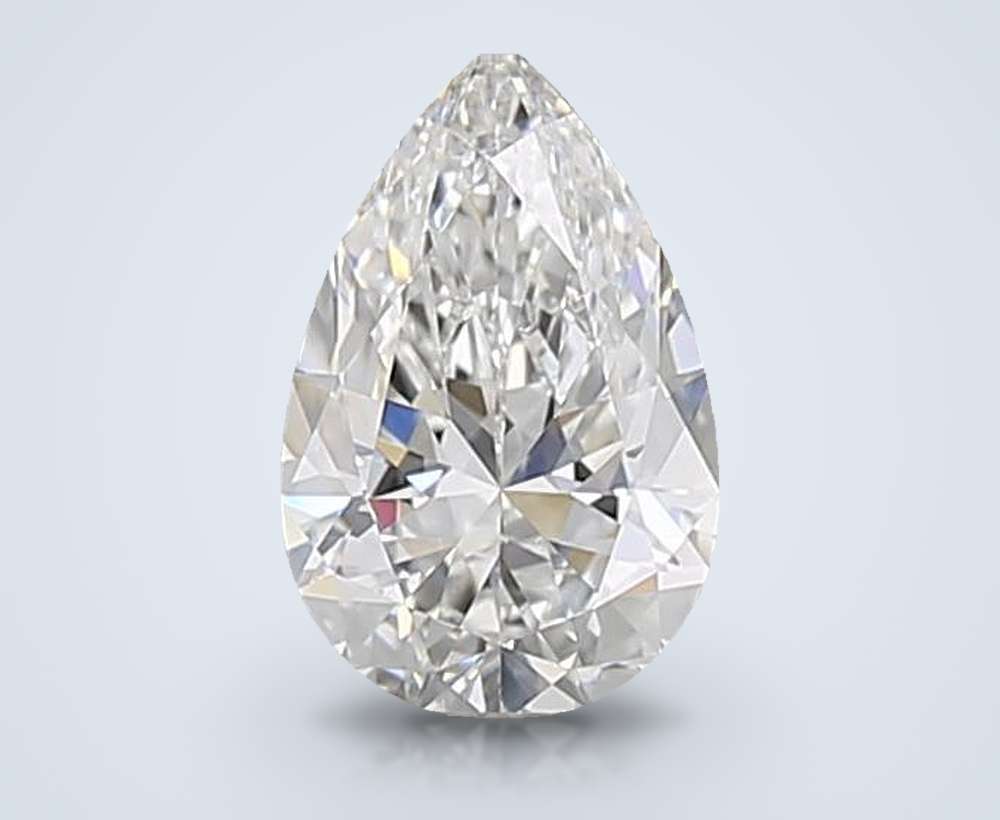 0.71 Carat Pear Lab Diamond