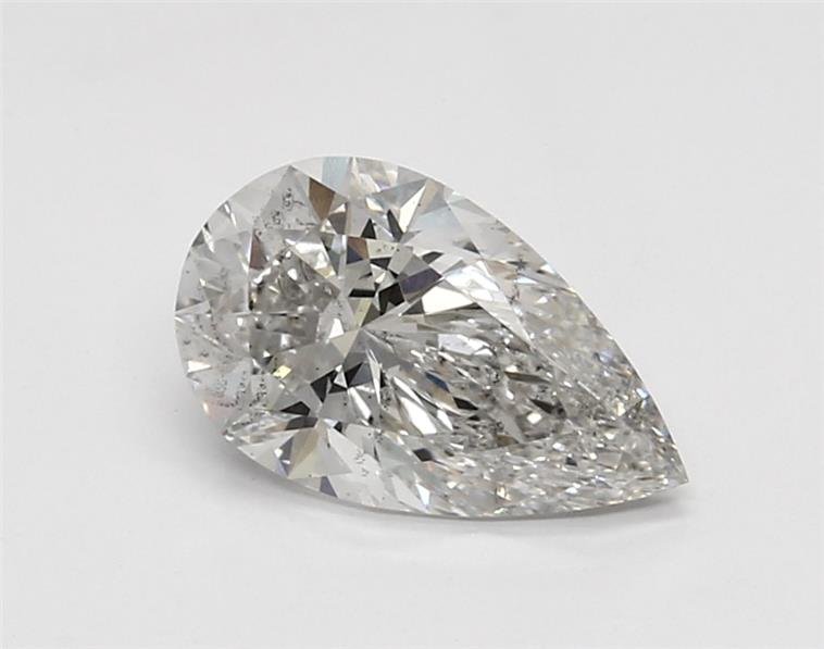 1.56ct F SI1 Rare Carat Ideal Cut Pear Lab Grown Diamond