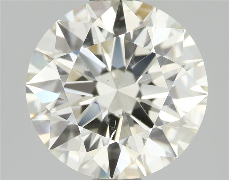 1.72ct K SI1 Rare Carat Ideal Cut Round Diamond