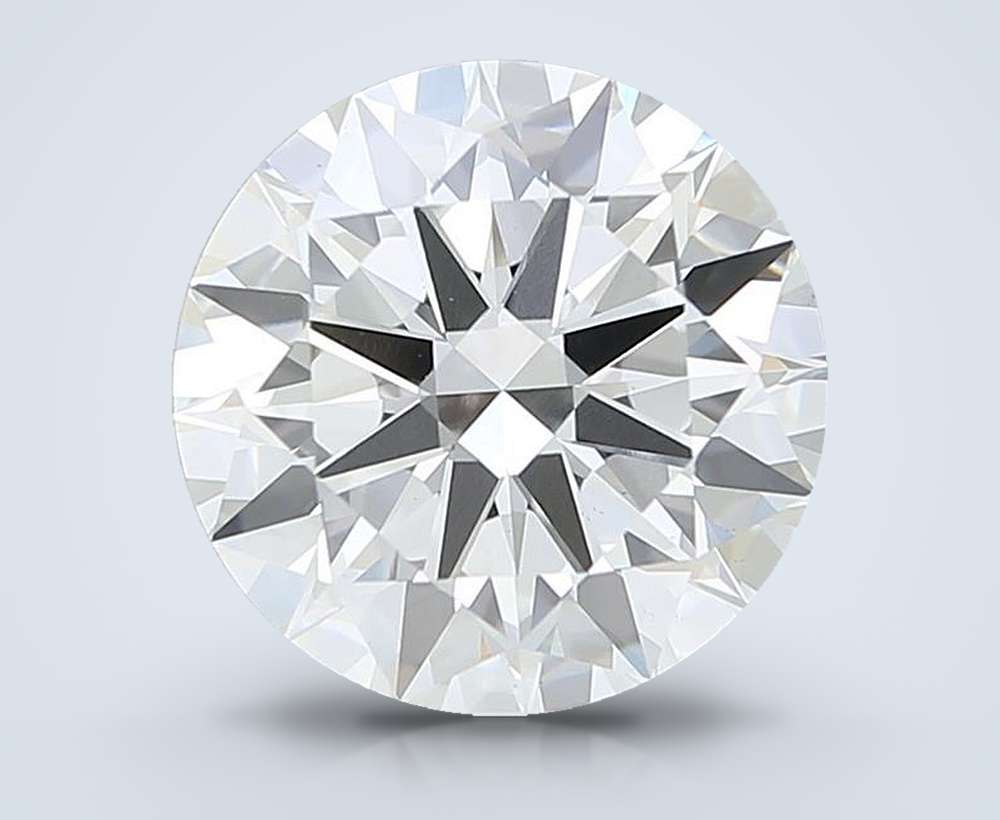 5.31 Carat Round Lab Diamond