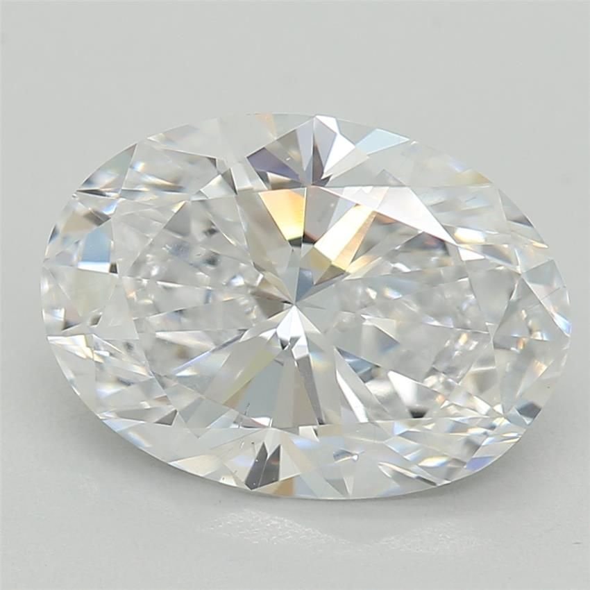 1.58ct D VS2 Very Good Cut Oval Lab Grown Diamond