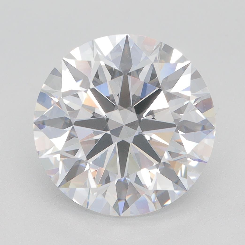 4.09ct D VVS1 Rare Carat Ideal Cut Round Lab Grown Diamond