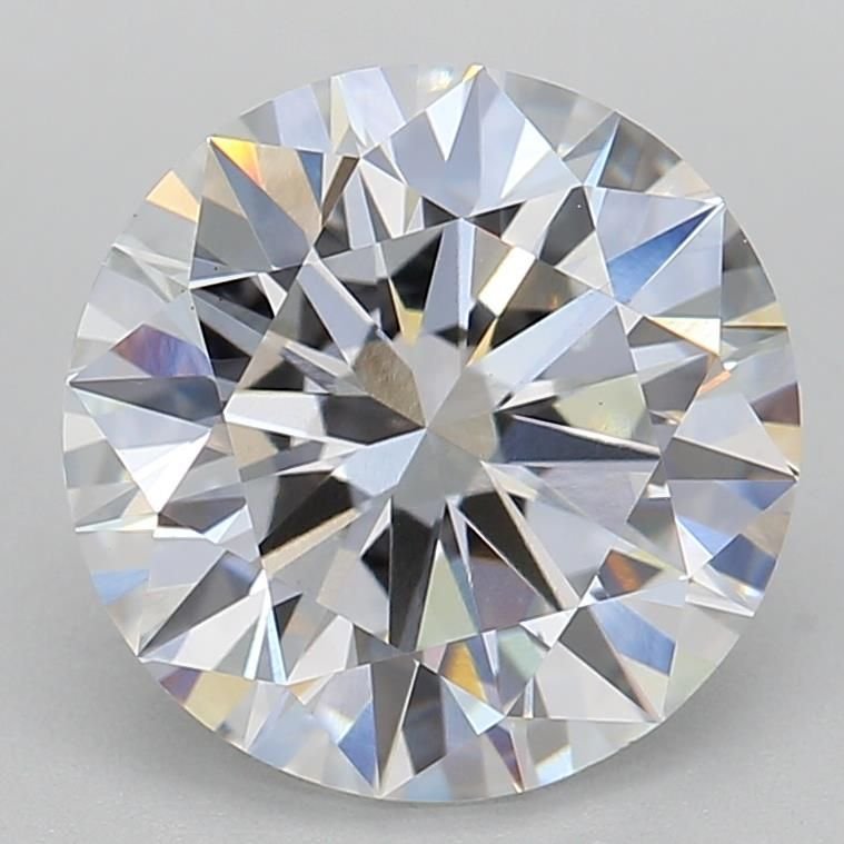 2.42ct E VS1 Rare Carat Ideal Cut Round Lab Grown Diamond