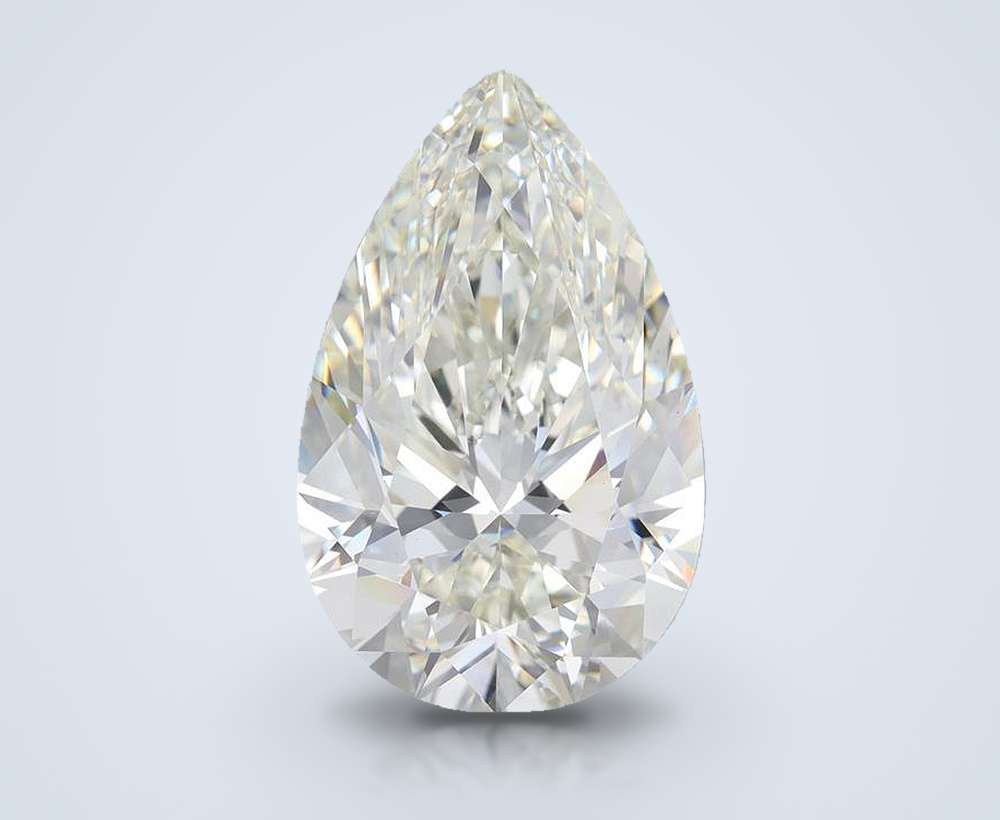 15.49 Carat Pear Lab Diamond