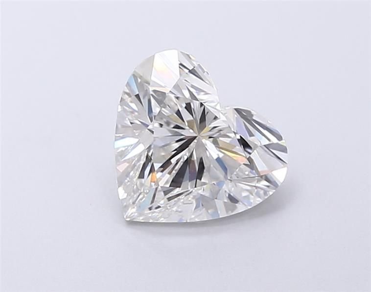 1.98ct F VS1 Rare Carat Ideal Cut Heart Lab Grown Diamond