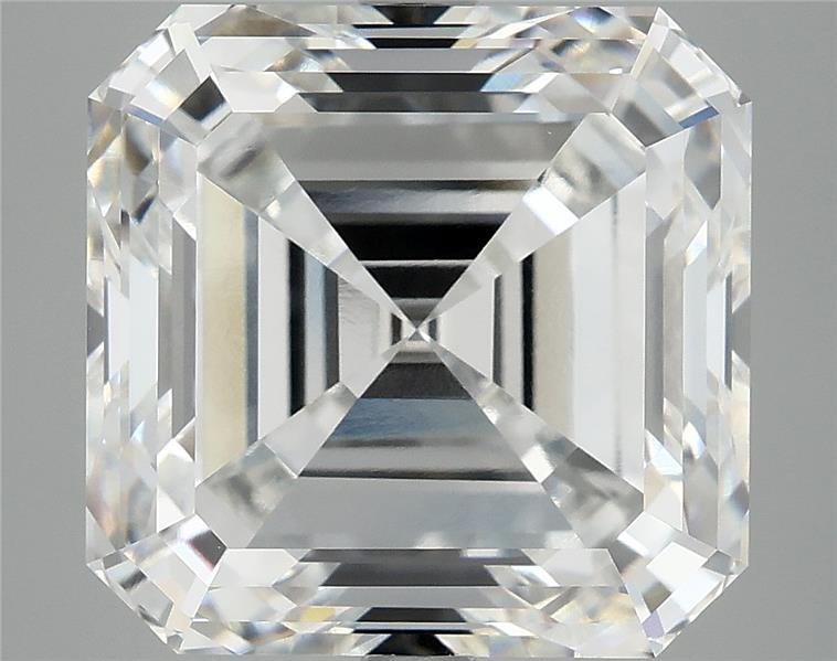 8.44ct F VVS2 Excellent Cut Asscher Lab Grown Diamond