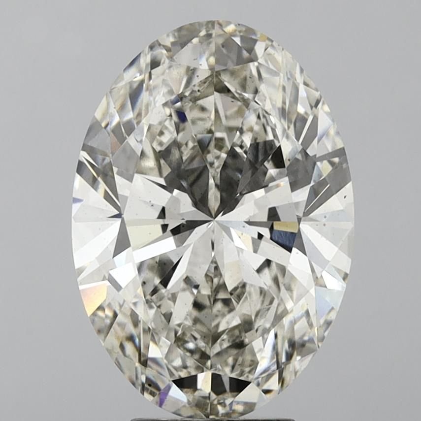 7.20ct I VS2 Rare Carat Ideal Cut Oval Lab Grown Diamond