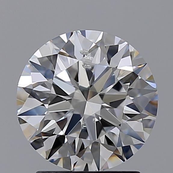 2.05ct E SI2 Rare Carat Ideal Cut Round Diamond