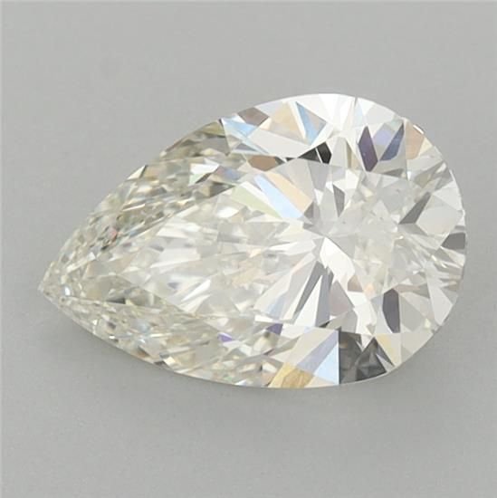 1.26ct H VS1 Rare Carat Ideal Cut Pear Lab Grown Diamond