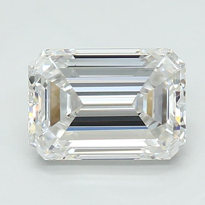 1.53ct E VS2 Rare Carat Ideal Cut Emerald Lab Grown Diamond