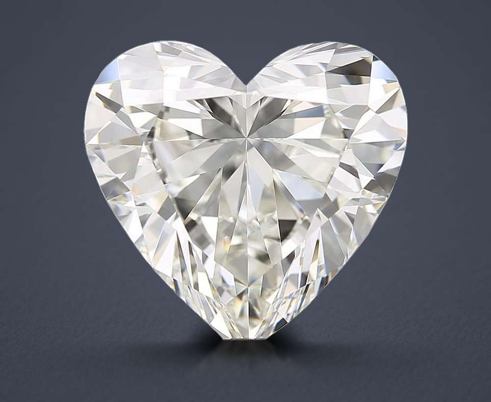5.02 Carat Heart Natural Diamond