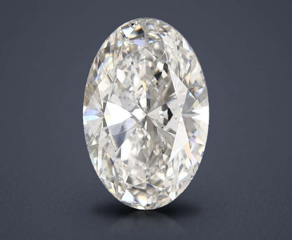 5.01 Carat Oval Lab Diamond