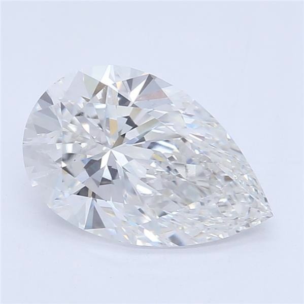 1.07ct E VS2 Rare Carat Ideal Cut Pear Lab Grown Diamond