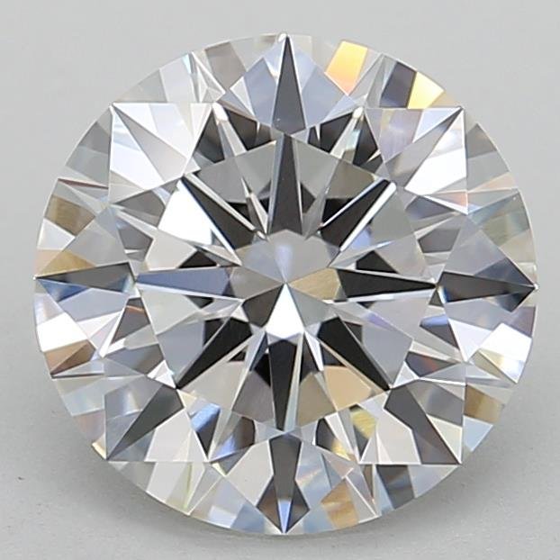 2.65ct G VVS2 Rare Carat Ideal Cut Round Lab Grown Diamond