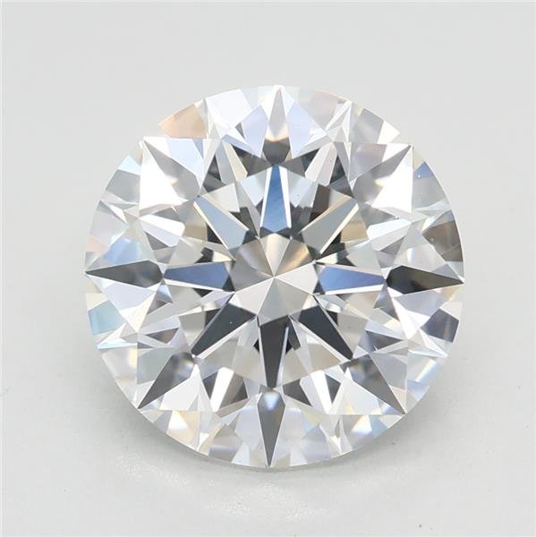 2.93ct E VS1 Rare Carat Ideal Cut Round Lab Grown Diamond