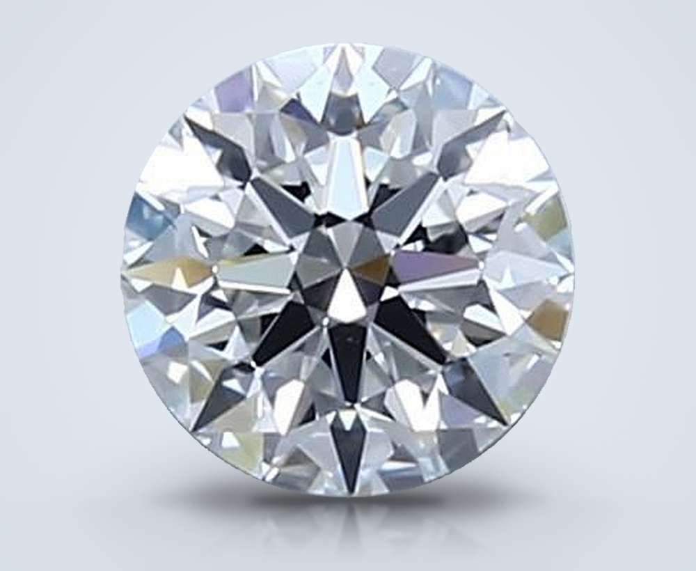 0.61 Carat Round Natural Diamond