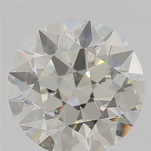 4.70ct J VVS2 Rare Carat Ideal Cut Round Diamond