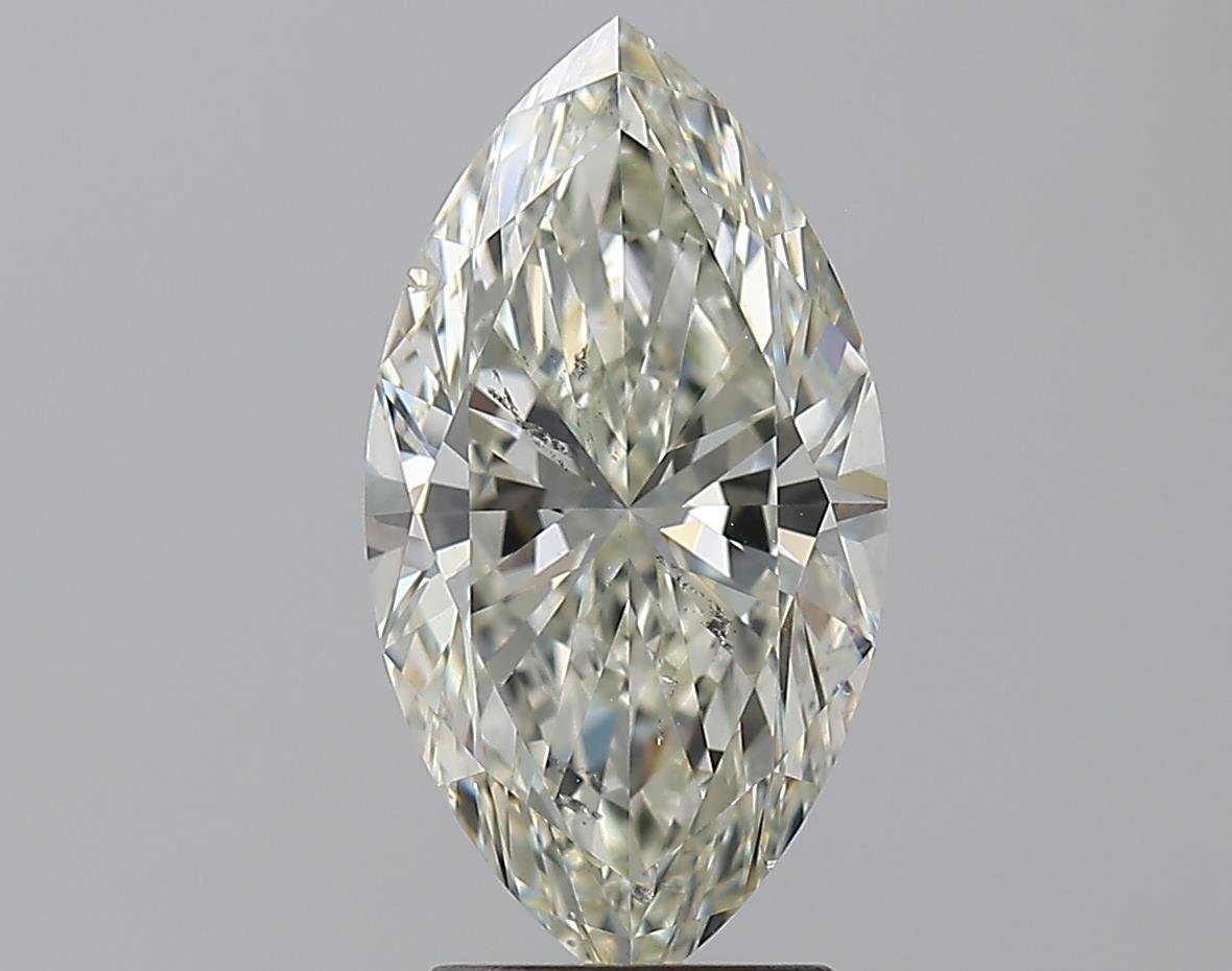 3.08ct K SI2 Very Good Cut Marquise Diamond