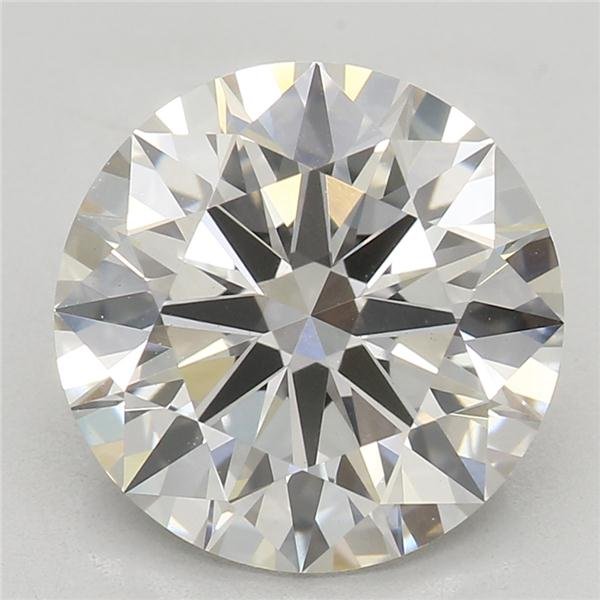 2.46ct I VVS2 Rare Carat Ideal Cut Round Lab Grown Diamond