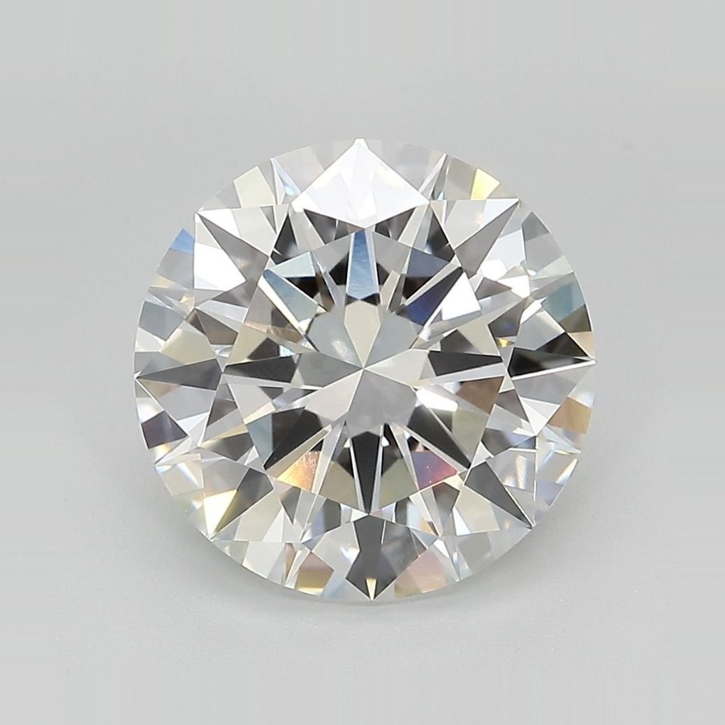 4.60ct F VVS2 Excellent Cut Round Lab Grown Diamond