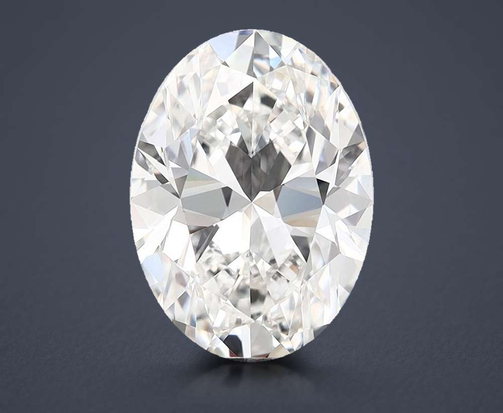 4.50 Carat Oval Lab Diamond