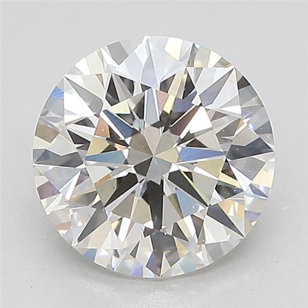 2.34ct F VS1 Rare Carat Ideal Cut Round Lab Grown Diamond