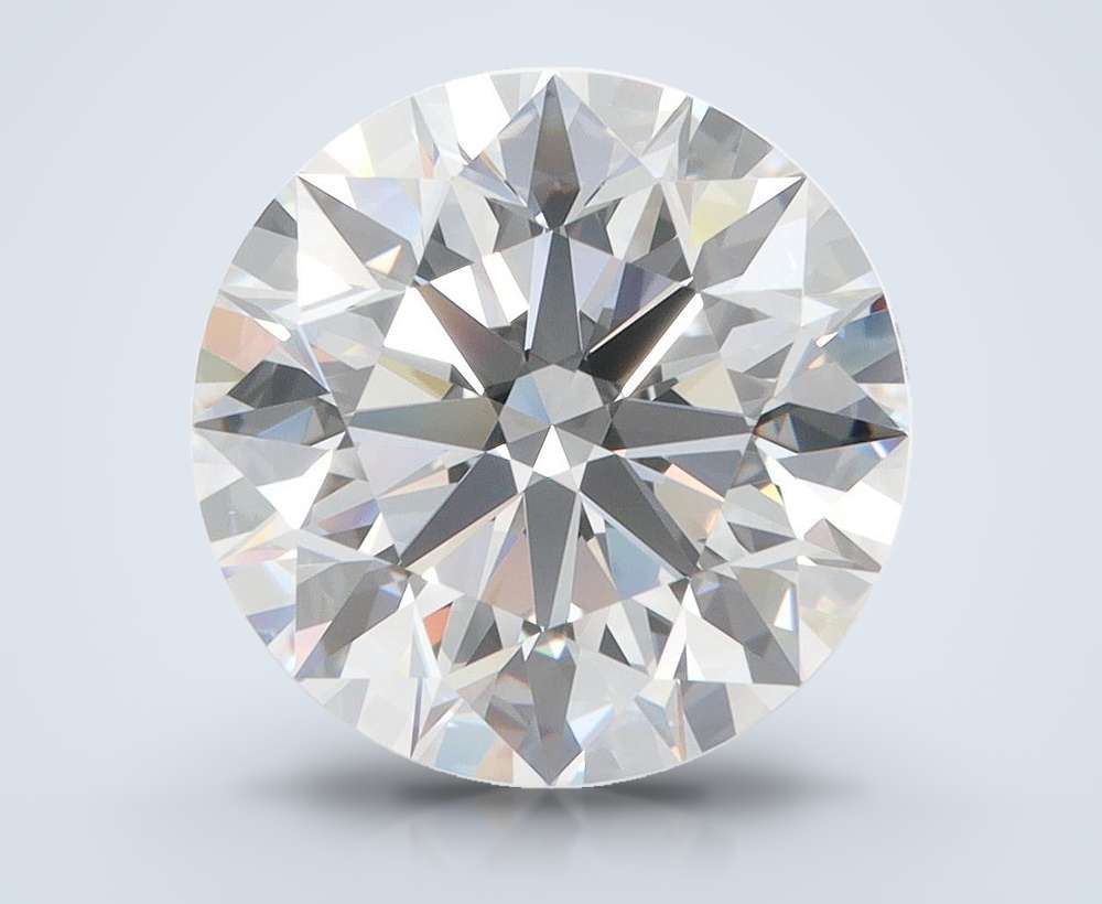 5.28 Carat Round Lab Diamond