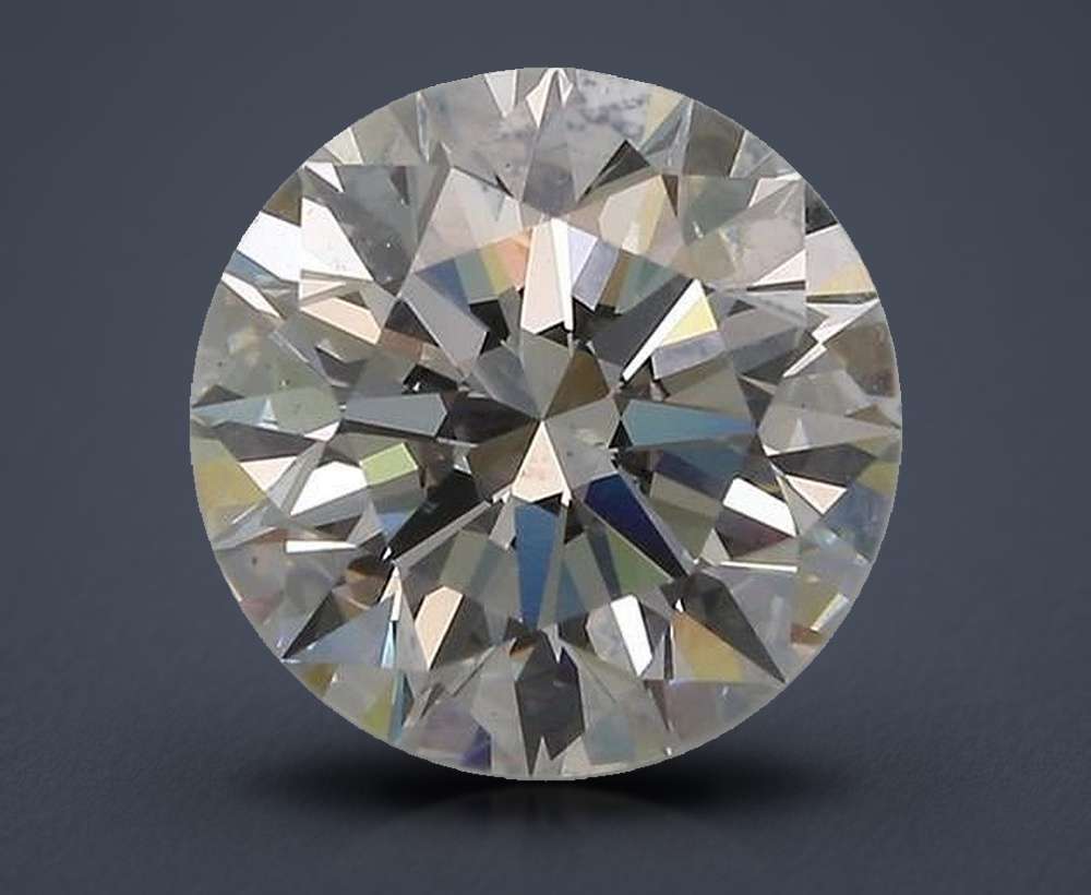 3.20 Carat Round Natural Diamond