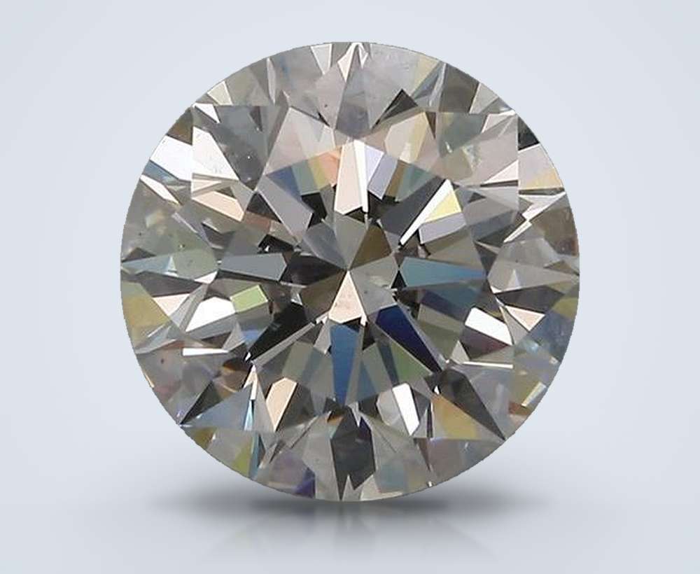 3.20 Carat Round Natural Diamond