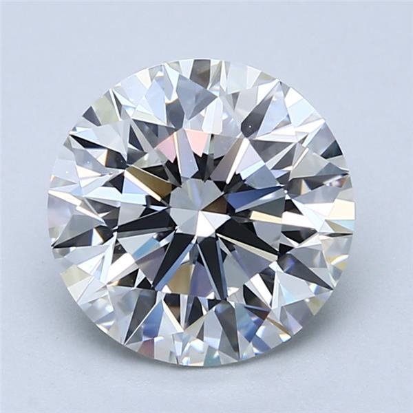 3.24ct G VS1 Rare Carat Ideal Cut Round Diamond