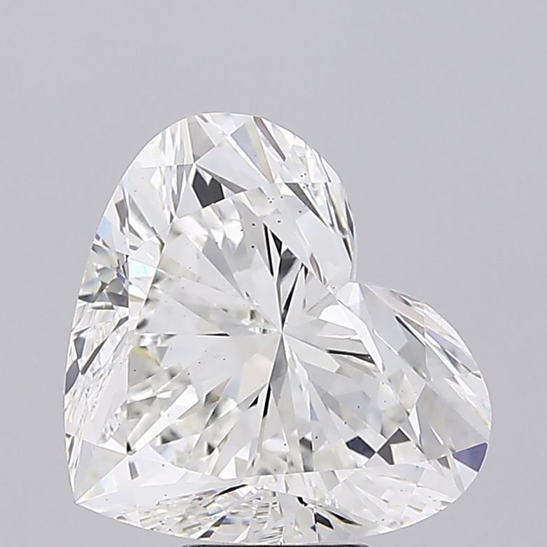 8.04ct F VS2 Very Good Cut Heart Lab Grown Diamond