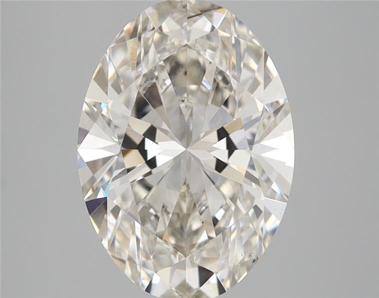 3.02ct I VS2 Rare Carat Ideal Cut Oval Lab Grown Diamond