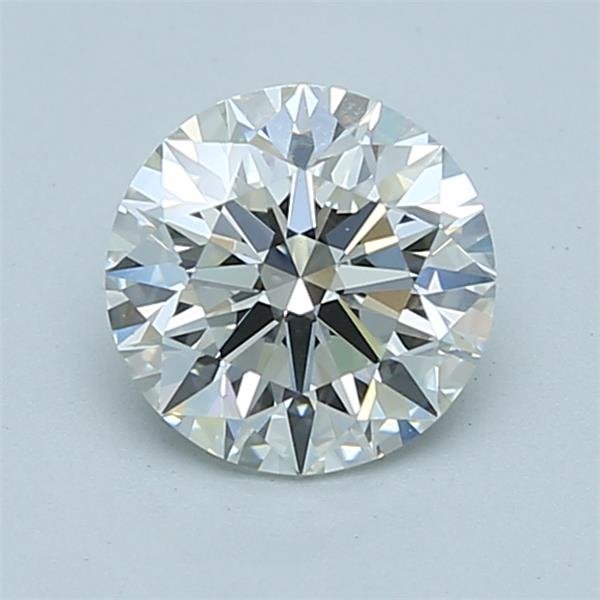 1.34ct F VVS2 Rare Carat Ideal Cut Round Diamond