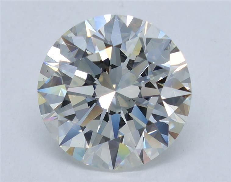 4.14ct J VS1 Excellent Cut Round Diamond