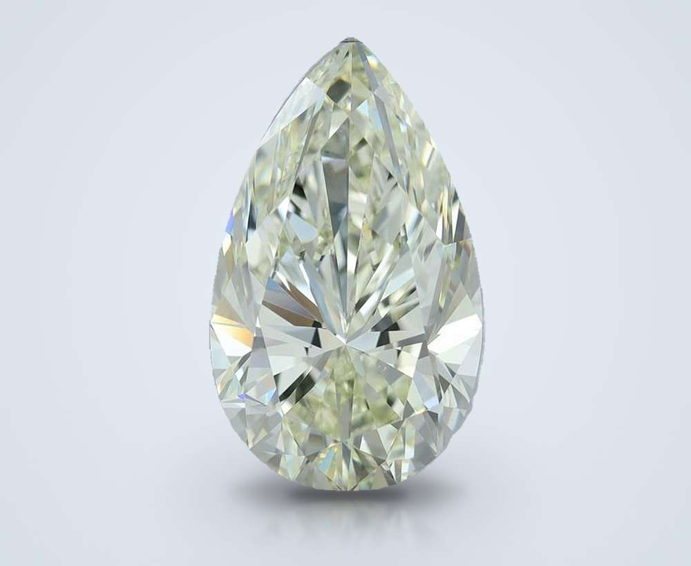 4.40 Carat Pear Natural Diamond