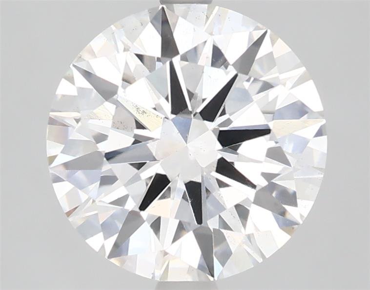 3.06ct F SI1 Rare Carat Ideal Cut Round Lab Grown Diamond